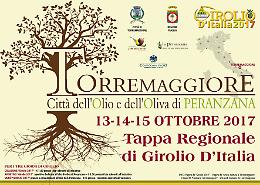 Girolio 2017 a Torremaggiore, mercoledì la presentazione a Palazzo Dogana