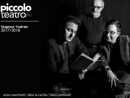 Piccolo Teatro di Foggia, “Nu variete' da manecomije” apre la nuova stagione di spettacoli 2017-2018