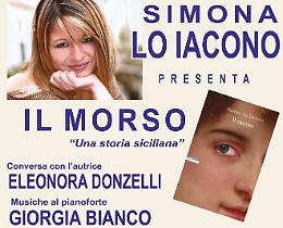 "Cremeria al Duomo" di Lucera,  Simona Lo Iacono presenta il suo ultimo libro: "Il Morso" 
