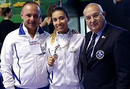 Karate, la foggiana Eleonora Pepe conquista l'argento e stacca il biglietto per Tokio