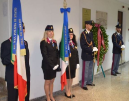 Potenza, la polizia commemora i suoi caduti