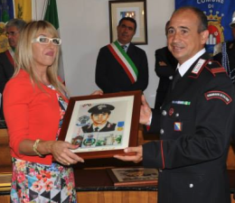 La vedova del carabiniere Pezzuto alla Giornata della legalità di Tursi