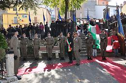 «È stato molto bello vedere i bambini indossare il tricolore con fierezza». Con il colonnello Di Biasio Ruoti riscopre la patria