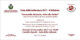 Domani a Torremaggiore presentazione della "Festa della Letteratura"