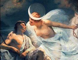 Questa sera c'è luna piena, in compagnia di Endimione e Selene

