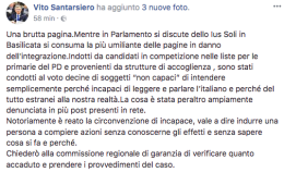 Primarie del Pd, Santarsiero: «Migranti costretti a votare, una brutta pagina»