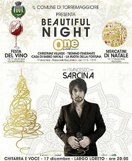 Stasera a Torremaggiore concerto di Francesco Sarcina