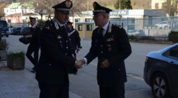 A Potenza il generale Nistri per gli auguri di Natale alla Legione carabinieri Basilicata