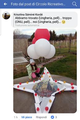 Mattinata, la stella del ”Villaggio di Babbo Natale” vola in Ungheria