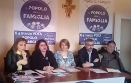 Potenza: «No all'aborto, alla teoria gender nelle scuole, allo ius soli e all'utero in affitto». Ecco il Popolo della famiglia