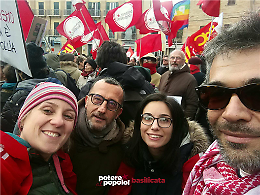 A Potenza l'antifascismo militante di Potere al popolo