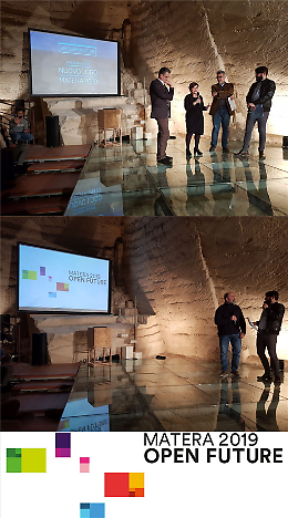 Matera 2019, presentato il nuovo logo della Capitale europea della cultura