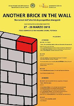 Associazione culturale e studentesca Unidea presenta “Another brick in the wall”