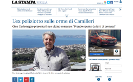 Prima pastore a Moliterno, poi poliziotto a Biella. Ora Carlomagno è il nuovo Camilleri