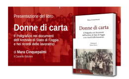 "Donne di carta" a Palazzo Dogana per ricordare la storia delle lavoratrici della "cartiera" di Foggia