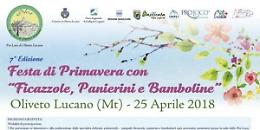 Oliveto Lucano, tutto pronto per la settima edizione della “Festa di Primavera"