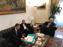 Zes, il senatore Pittella (Pd) e Lamboglia incontrano il ministro De Vincenti