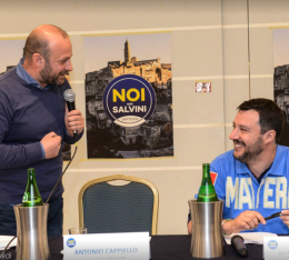 Da Capitale della cultura a Pontida: la Lega porta a Matera Salvini e annuncia: «Stanchi della politica sleale e degli inciuci»