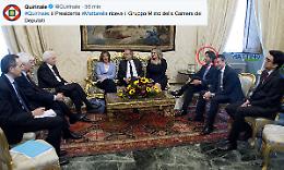 Caiata dal Presidente Mattarella con gli esponenti del Gruppo misto