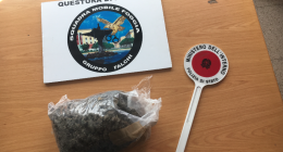 A spasso con un chilo di droga, i Falchi della Mobile non lo mollano