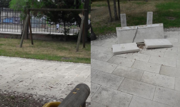 Forza Nuova: «Insostenibile il degrado della villa comunale a Foggia»