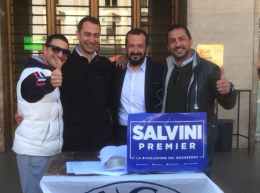 Potenza, dal gazebo del Carroccio il senatore Pepe annuncia: «Alle regionali si può vincere»