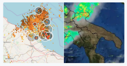 Il Gargano trafitto da una tempesta di fulmini, temporali in tutta la provincia di Foggia: così l'estate va a nascondersi