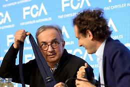 Melfi, una foto di Marchionne con una cravatta in mano sugli schermi delle linee per ricordare il manager scomparso: «Grazie dottore»