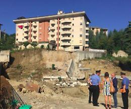 Potenza: 9 rinvii a giudizio per il crollo della cinta muraria lungo il cantiere in Viale dell’Unicef nel luglio 2018