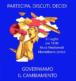 Governiamo il cambiamento fa tappa a Montalbano Jonico