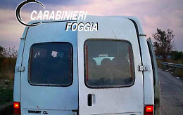 Cerignola, nella lotta al caporalato i Carabinieri sequestrano furgone "killer"