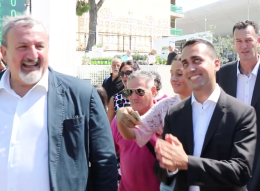 Emiliano e Di Maio in Fiera: i due si piacciono, se non fosse per Taranto...