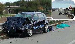 È un 45enne di Stigliano l'uomo morto nell'incidente stradale sulla Foggia-Lucera