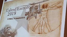 Presentato oggi a Potenza il "CalendEsercito 2019" dedicato a Leonardo da Vinci 