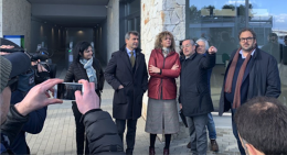Matera, ecco l'ennesima visita della mattatrice Lezzi: le foto dei sopralluoghi