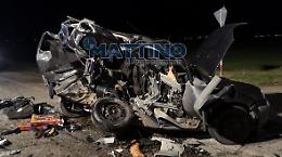 Statale 16, scontro tra auto: forse due morti