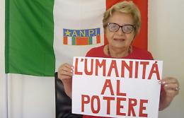 Carla Nespolo, presidente dei partigiani italiani, a Foggia per l'assemblea provinciale