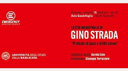 Il fondatore di Emergency Gino Strada ospite dell'Unibas il 15 febbraio