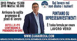 Gianni Rosa infiamma la campagna elettorale: «Promesse di lavoro, i Cinque stelle sono come il Pd»