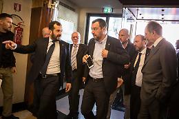 LA GALLERY. Matteo Salvini a Potenza incontra la squadra selezionata da Liuni per la corsa verso il 24