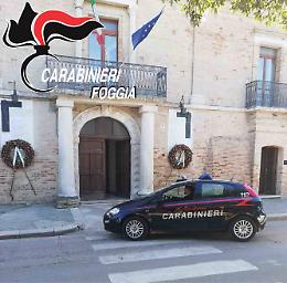 Serracapriola: carabinieri acquisiscono documenti in Comune 