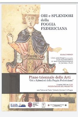 "Ori e splendori della Foggia Federiciana": oggi la presentazione ufficiale 