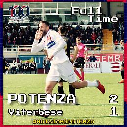 Il Potenza vince e blinda il quinto posto in classifica 