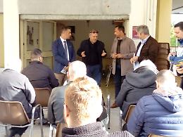 Potenza, le contrade e le periferie accolgono Guarente: «Io vicino alla gente»