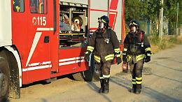 Foggia, Piazza Mercato:  in fiamme abitazione pregiudicato 