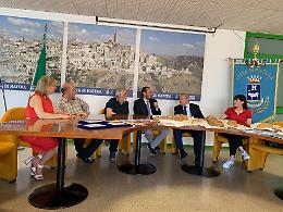 Delegazione del Comune siciliano di Campofranco in visita a Matera