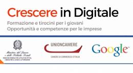 "Crescere in digitale", un percorso di formazione, laboratori e tirocini