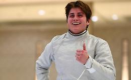 Martina in pedana per i mondiali di scherma di Budapest