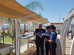 Lavoro nero, sospeso lido balneare a Metaponto