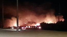 Monte Sant'Angelo, si cercano gli autori dell'incendio al centro comunale per la raccolta dei rifiuti